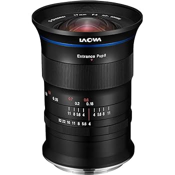 Laowa D-Dreamer 17mm F4 レンズ Amazon.com : Venus Laowa 17mm f/4 Zero-D Lens for GFX Medium